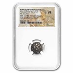 Macedon Alexander III Drachm 336-323 BC VF NGC Posthumous Issue
