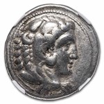 Macedon AR Tetradrachm Alex. III, Lifetime (c.336-323 BC) VG NGC