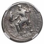 Macedon AR Tetradrachm Alex. III, Lifetime (c.336-323 BC) VG NGC