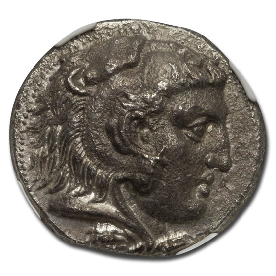 Macedon AR Tetradrachm Alexan. III 336-323 BC XF NGC (Fine Style) Macedon AR Tetradrachm Alexan. III 336-323 BC XF NGC (Fine Style)