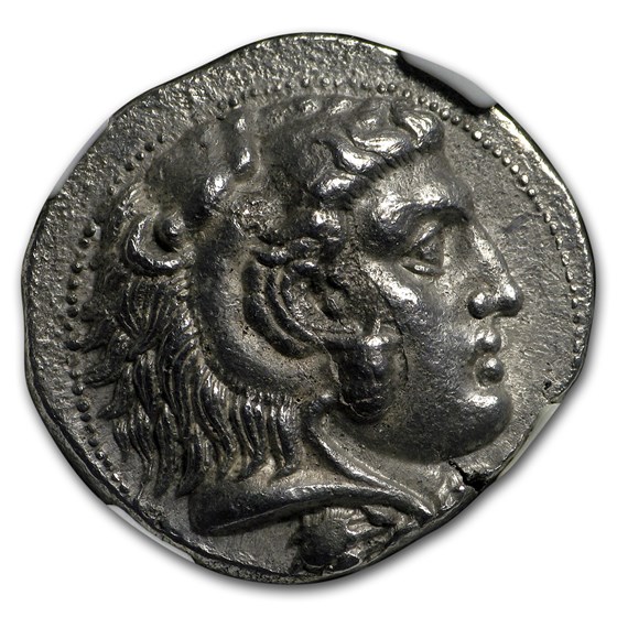 Buy Macedon Tetradrachm Alexander III (336-323 BC) Ch XF NGC (Mosaic ...