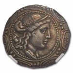 Macedon Under Rome Silver Tetradrachm (167-148 BC) XF NGC 5/4