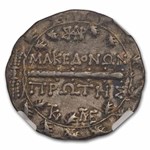 Macedon Under Rome Silver Tetradrachm (167-148 BC) XF NGC 5/4