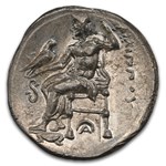 Macedonia AR Drachm Philip III (323-317 BC) Ch MS NGC (4/5)