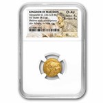 Macedonia Gold Stater Alexander III (336-323 BC) Ch AU NGC (4/4)
