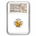 Macedonia Gold Stater of Alexander III (336-323 BC) AU NGC (4/4)