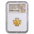 Macedonia Gold Stater of Philip II (359-336 BC) MS* NGC (5/4)