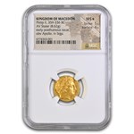 Macedonia Gold Stater of Philip II (359-336 BC) MS* NGC (5/4)