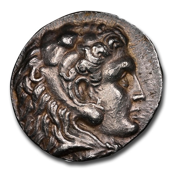 Macedonia Silver Tetradrachm Philip III (323-317 BC) AU NGC Macedonia Silver Tetradrachm Philip III (323-317 BC) AU NGC