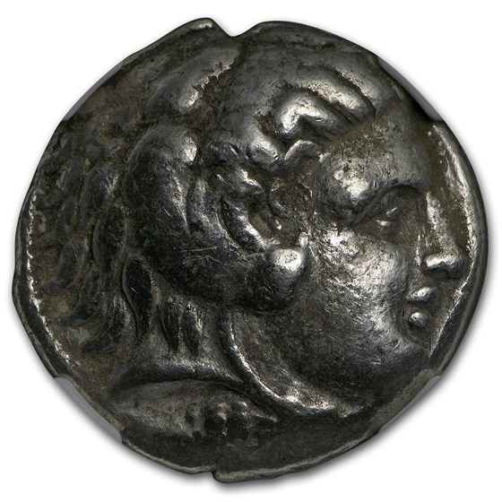 Macedonian AR Tetradrachm Alexander III (336-323 BC) VF NGC Macedonian AR Tetradrachm Alexander III (336-323 BC) VF NGC