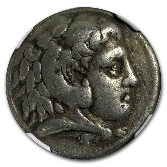 Macedonian AR Tetradrachm Phillip III (323-317 BC) Ch-Fine NGC Macedonian AR Tetradrachm Phillip III (323-317 BC) Ch-Fine NGC