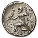 Macedonian Silver Drachm Alexander III (310-301 BC) MS