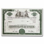 Madison Square Garden Corporation Stock Certificate
