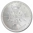 Malta 1 oz Silver €5 Maltese Cross BU (Random, Abrasions)