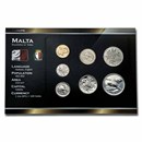 Malta Pre-Euro 7-Coin Set BU