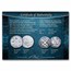 Maria Theresa Silver 1/2 & 1 Kronenthaler Presentation Set