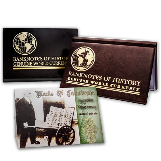 Marks of Catastrophe: German Hyperinflation - 12 Banknotes Marks of Catastrophe: German Hyperinflation - 12 Banknotes