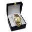 Men's 1 gram Gold Credit Suisse Gold Bracelet Watch