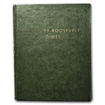 Mercury and Roosevelt Dime Set in Green Album