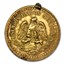 Mexican Gold 2 1/2 Pesos (Abrasions)