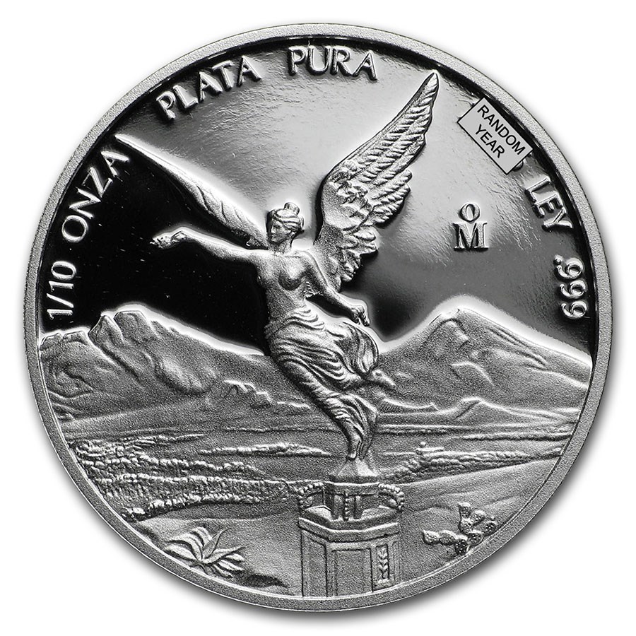 Mexico 1/10 oz Silver Libertad Proof (Random Year)