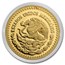 Mexico 1/2 oz Proof Gold Libertad (Random, Abrasions)