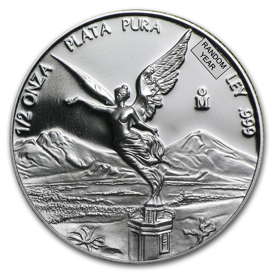 Mexico 1/2 oz Silver Libertad Proof (Random Year)