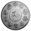 Mexico 1 kilo Silver Aztec Calendar (Random Year, Coin Only)