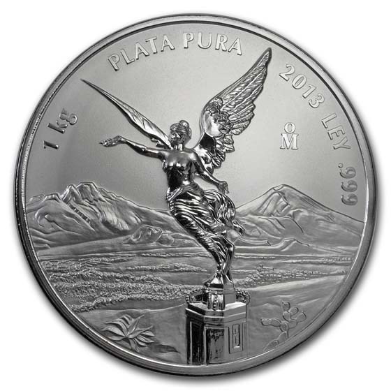 Mexico 1 kilo Silver Libertad Prooflike (Random Year, Coin Only) Mexico 1 kilo Silver Libertad Prooflike (Random Year, Coin Only)