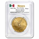 Mexico 1 oz Gold Libertad MS-70 PCGS (Random Year)
