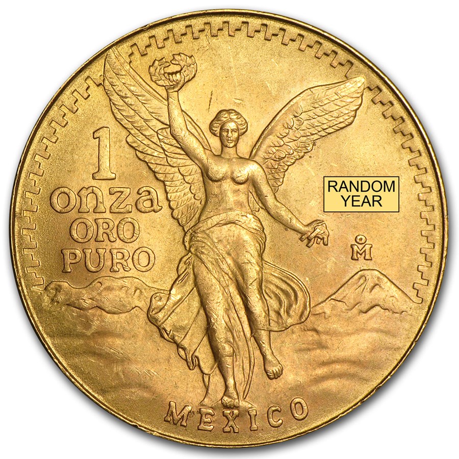 Mexico 1 oz Gold Onza &/or Libertad BU (Random Year)