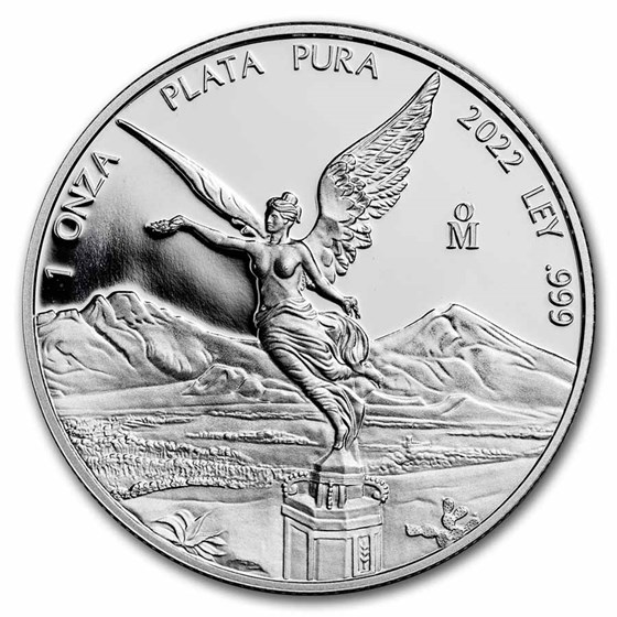 Mexico 1 oz Silver Libertad Proof (Spotted, Random Year) Mexico 1 oz Silver Libertad Proof (Spotted, Random Year)