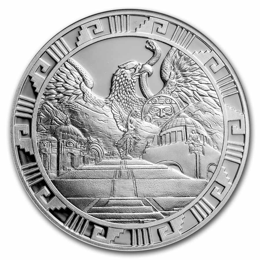 Buy Mexico 1 oz Silver Medal Mexican Elements PF-69 NGC | APMEX