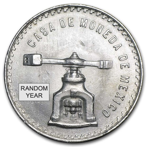 Mexico 1 oz Silver Onza Balance Scale (Random) AU-BU Mexico 1 oz Silver Onza Balance Scale (Random) AU-BU
