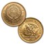 Mexico 6-Coin Gold Type Set BU