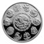 Mexico Chichén Itzá "Observatorio" Silver 5 Pesos Proof