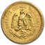 Mexico Gold 2 1/2 Pesos Hidalgo Avg Circ (Better Dates)