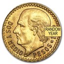 Mexico Gold 2 1/2 Pesos (Random) AU-BU