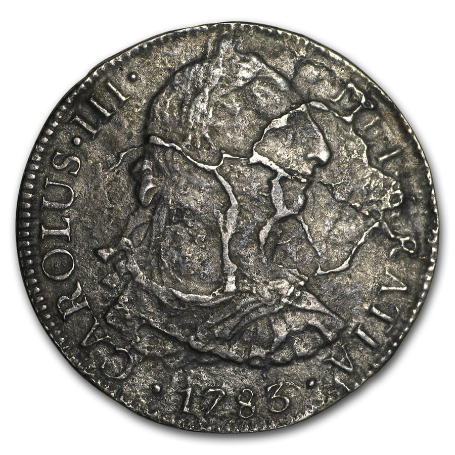 【レア】ELECTRIX MO-FX【ヴィンテージ】 Buy Mexico-Mo Silver 8 Reales Charles III Shipwreck Effect | APMEX