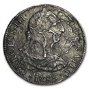 Mexico-Mo Silver 8 Reales Charles III Shipwreck Effect