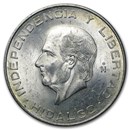 Mexico Silver 10 Pesos Hidalgo (1955-1956) AU/BU