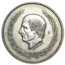 Mexico Silver 5 Pesos Hidalgo (1951-1954) XF/AU