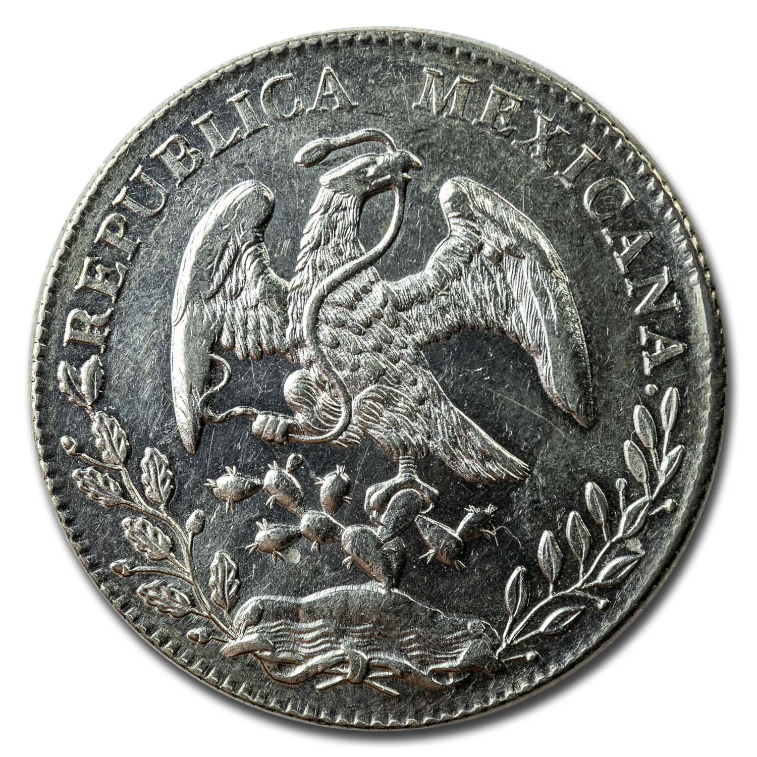 Buy Mexico Silver 8 Reales Cap & Rays BU (ASW .7859 oz) | APMEX