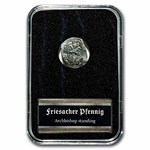 Middle Ages Silver Friesacher Pfennig: 2-Coin Presentation Set