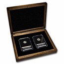 Middle Ages Silver Friesacher Pfennig: 2-Coin Presentation Set