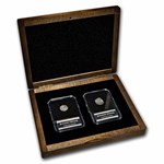 Middle Ages Silver Friesacher Pfennig: 2-Coin Presentation Set