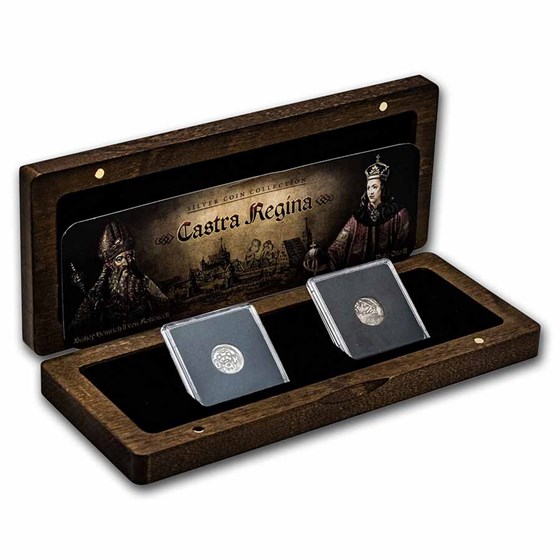 Middle Ages Silver Regensburg Collection: 2-Coin Presentation Set Middle Ages Silver Regensburg Collection: 2-Coin Presentation Set