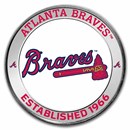 MLB Atlanta Braves 1 oz Silver Colorized Round (w/ Box)