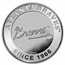 MLB Atlanta Braves 1 oz Silver Round (w/Box)