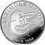 MLB Baltimore Orioles 1 oz Silver Round (w/Box)